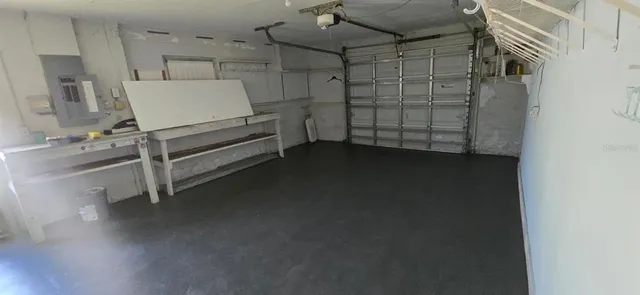 a view of a store room with shelves