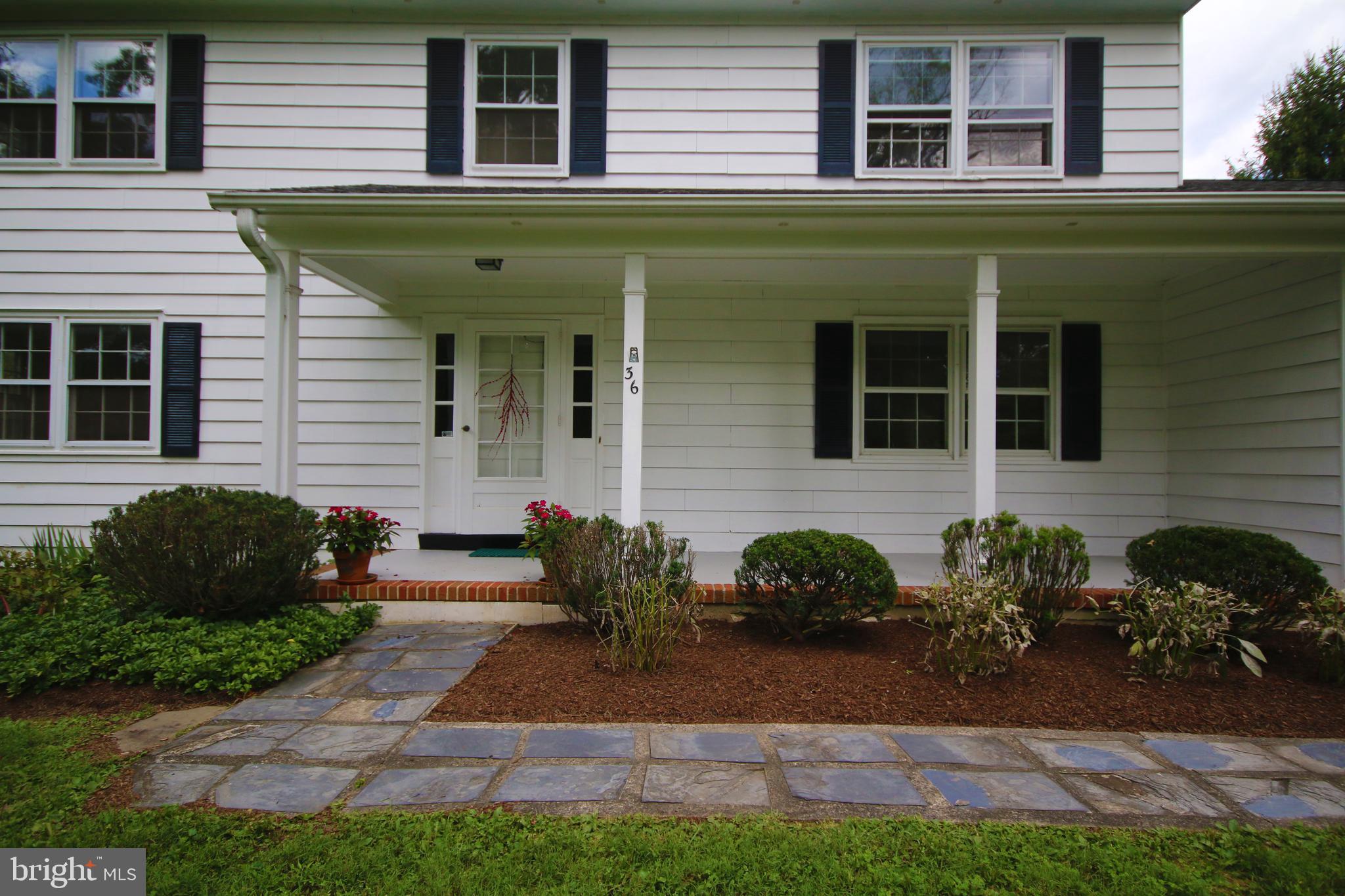 36 Quaker Road Princeton Junction, NJ 08550 - Photo 4 of 29 Covered Front Porch
