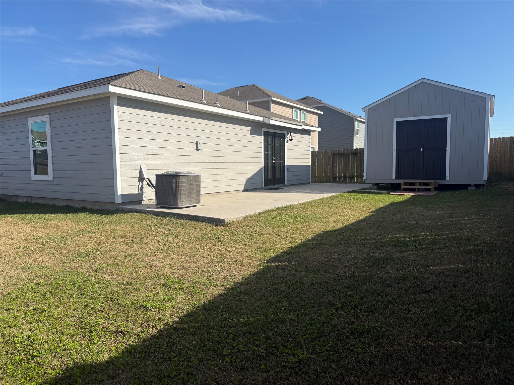 8419 Hannah Rd Cove Cove, TX 77523 - Photo 11 of 21 a view of an house with backyard space and garden