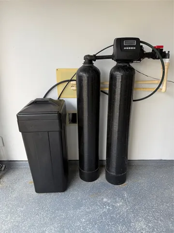 a view of water heater room