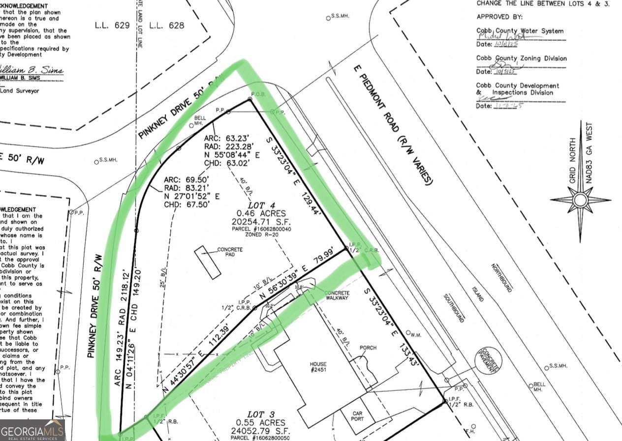 2461 East Piedmont Road Marietta, GA 30062 - Photo 2 of 2 a view of a swimming pool