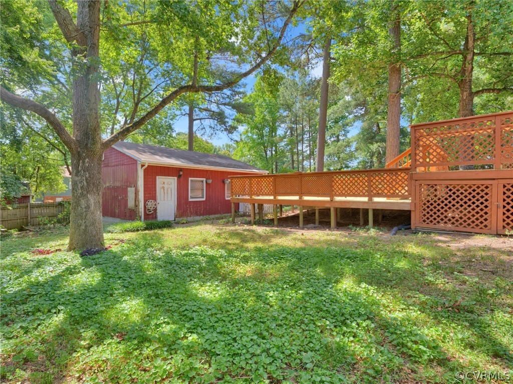 731 Adkins Road Chesterfield, VA 23236 - Photo 33 of 37 a view of a house with a yard