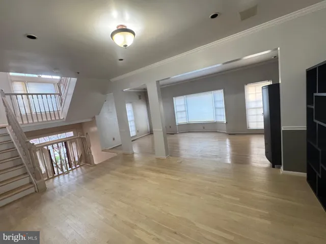 a view of a hallway with interior of the house