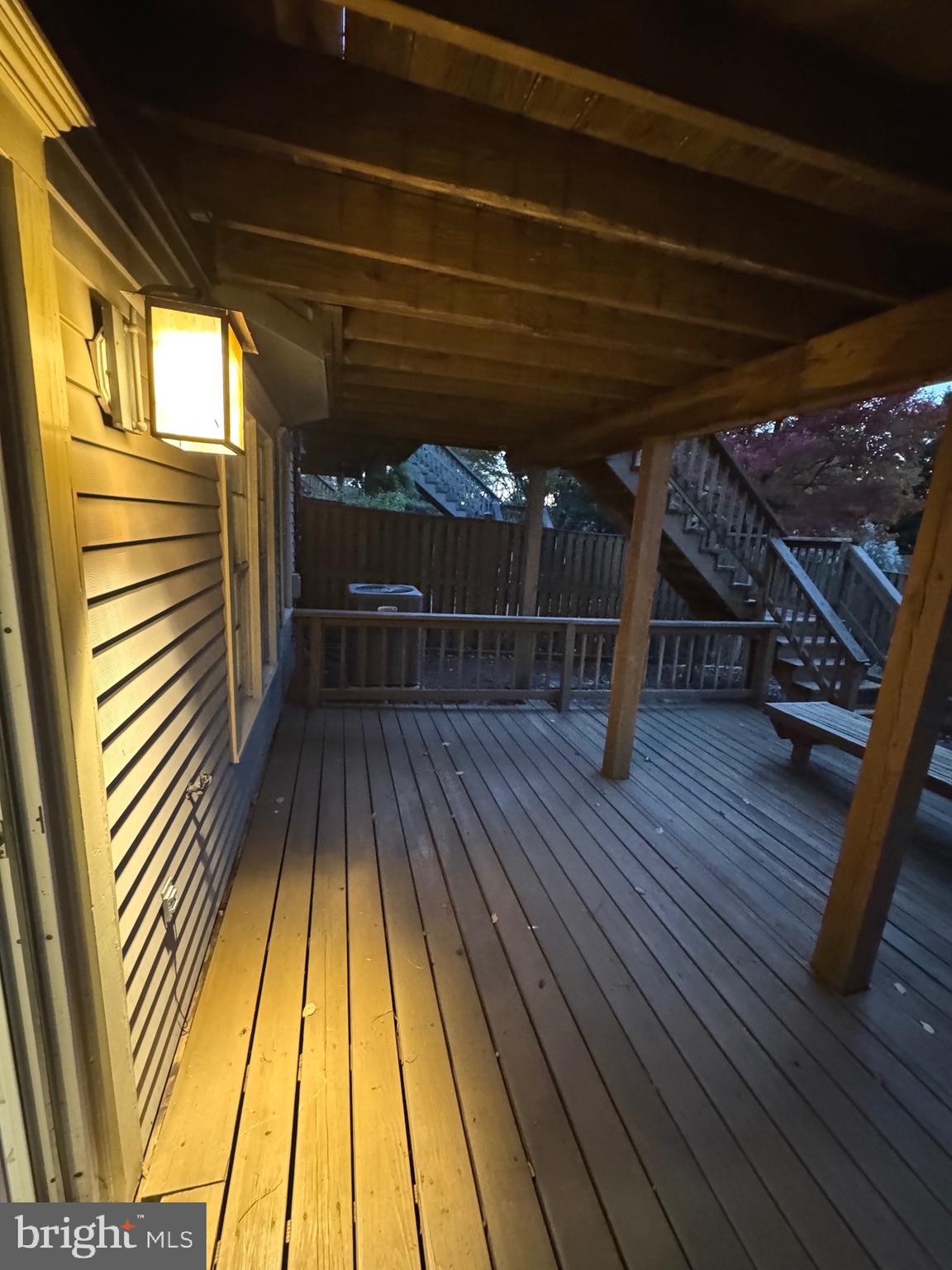 1713 Leighton Wood Lane Silver Spring, MD 20910 - Photo 47 of 47 a view of balcony with wooden floor