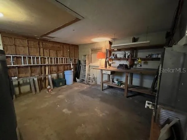 a view of a storage & utility room