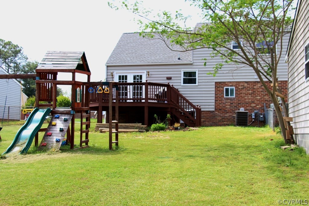 9617 Precedent Road Chesterfield, VA 23832 - Photo 2 of 22 a front view of house with a garden and trees
