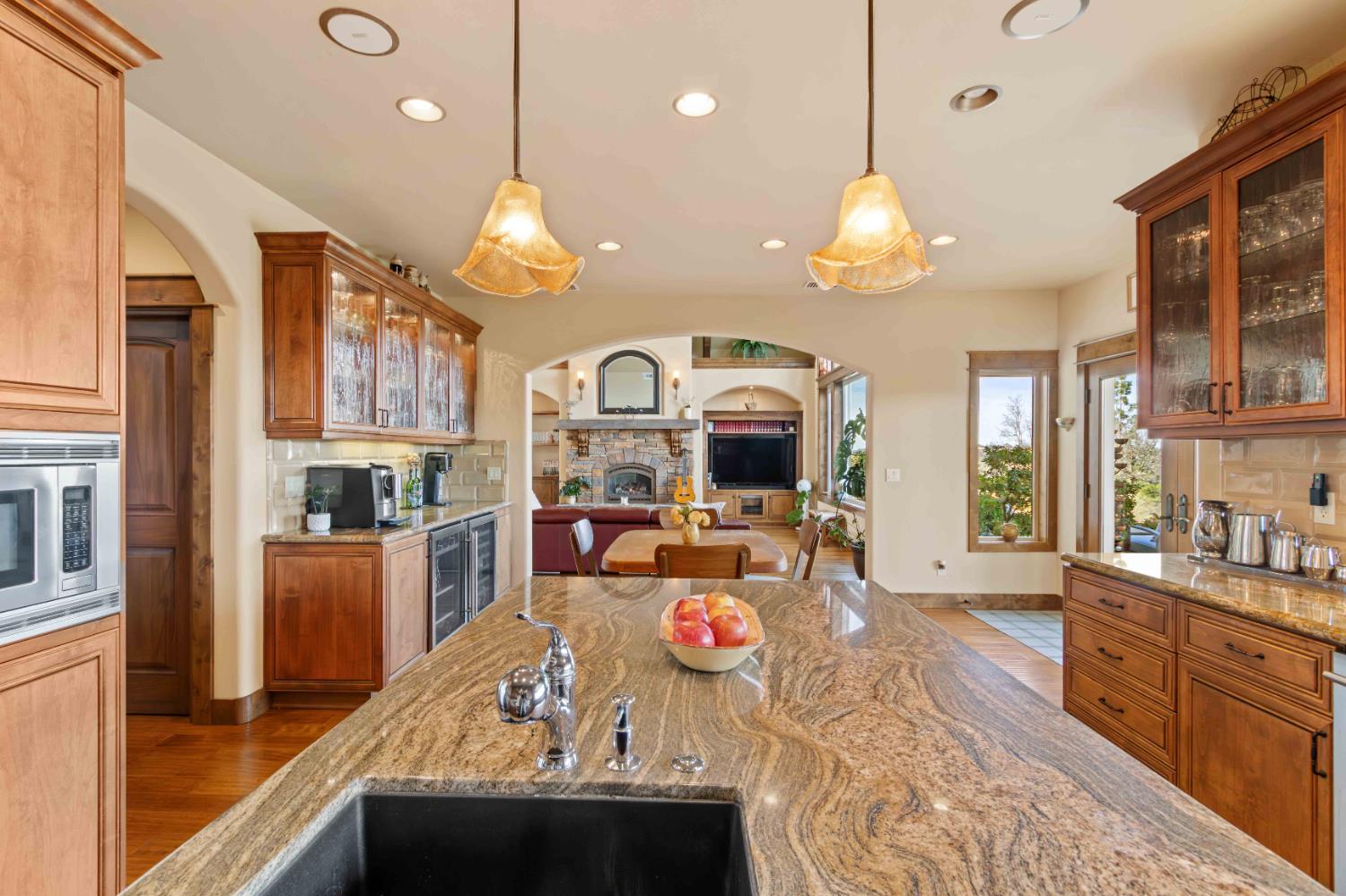 5390 Lost Creek Road Shingle Springs, CA 95682 - Photo 12 of 81 Expansive island with prep sink.