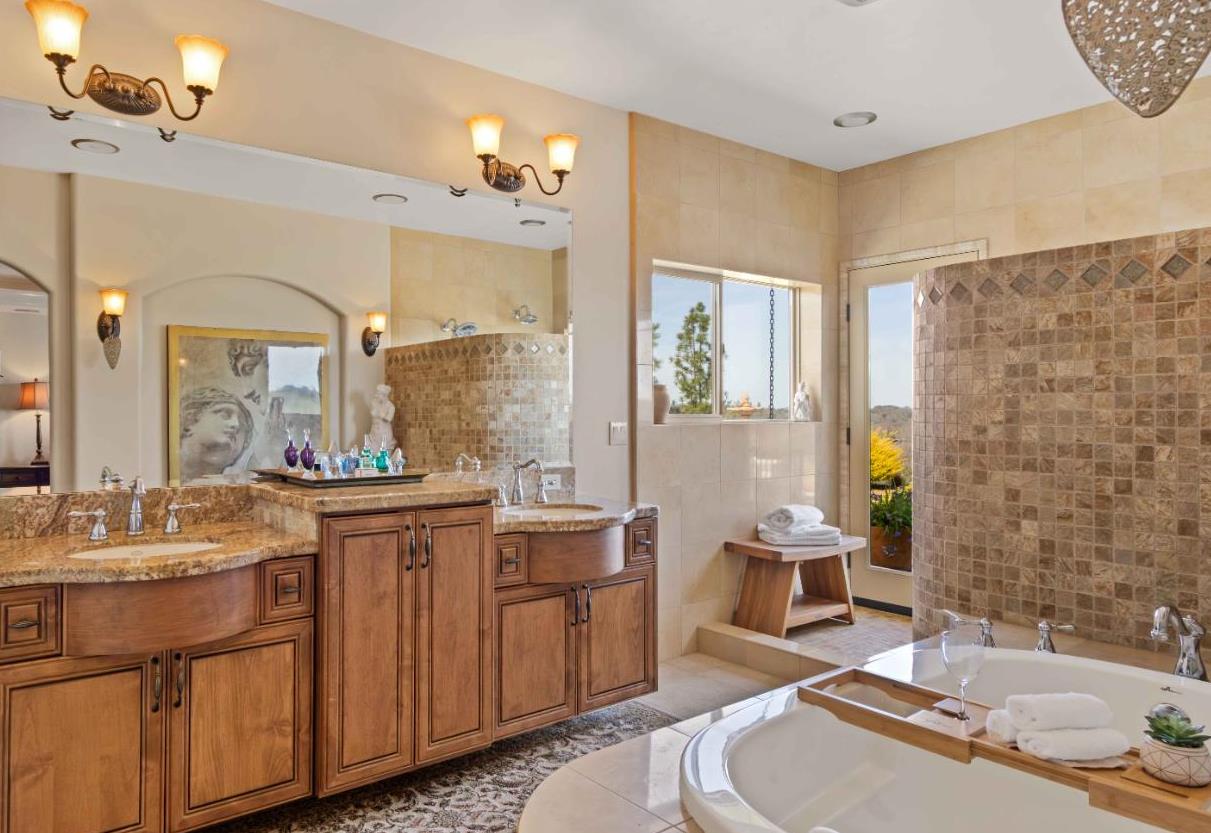 5390 Lost Creek Road Shingle Springs, CA 95682 - Photo 17 of 81 Spa-like bathroom.