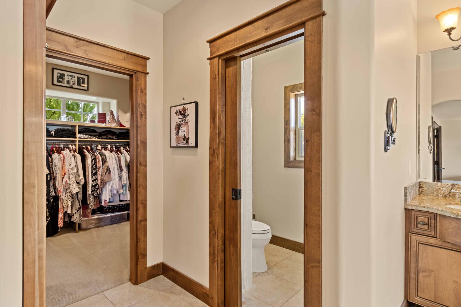 5390 Lost Creek Road Shingle Springs, CA 95682 - Photo 20 of 81 Beautifully organized dressing closet.