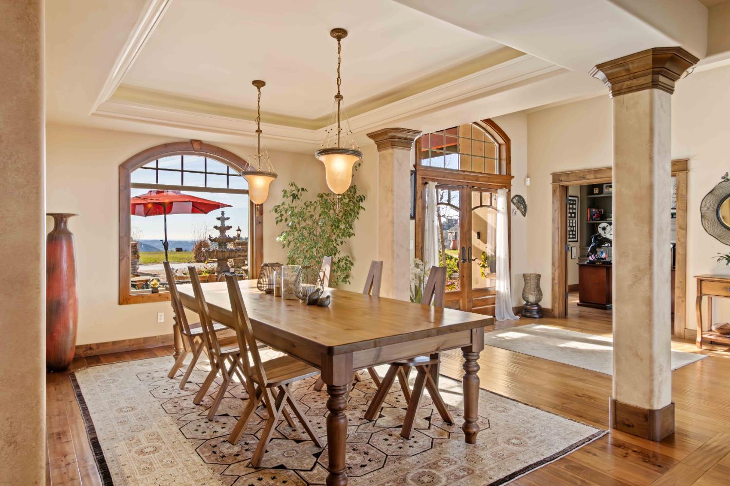 5390 Lost Creek Road Shingle Springs, CA 95682 - Photo 22 of 81 Formal dining with sunset views.