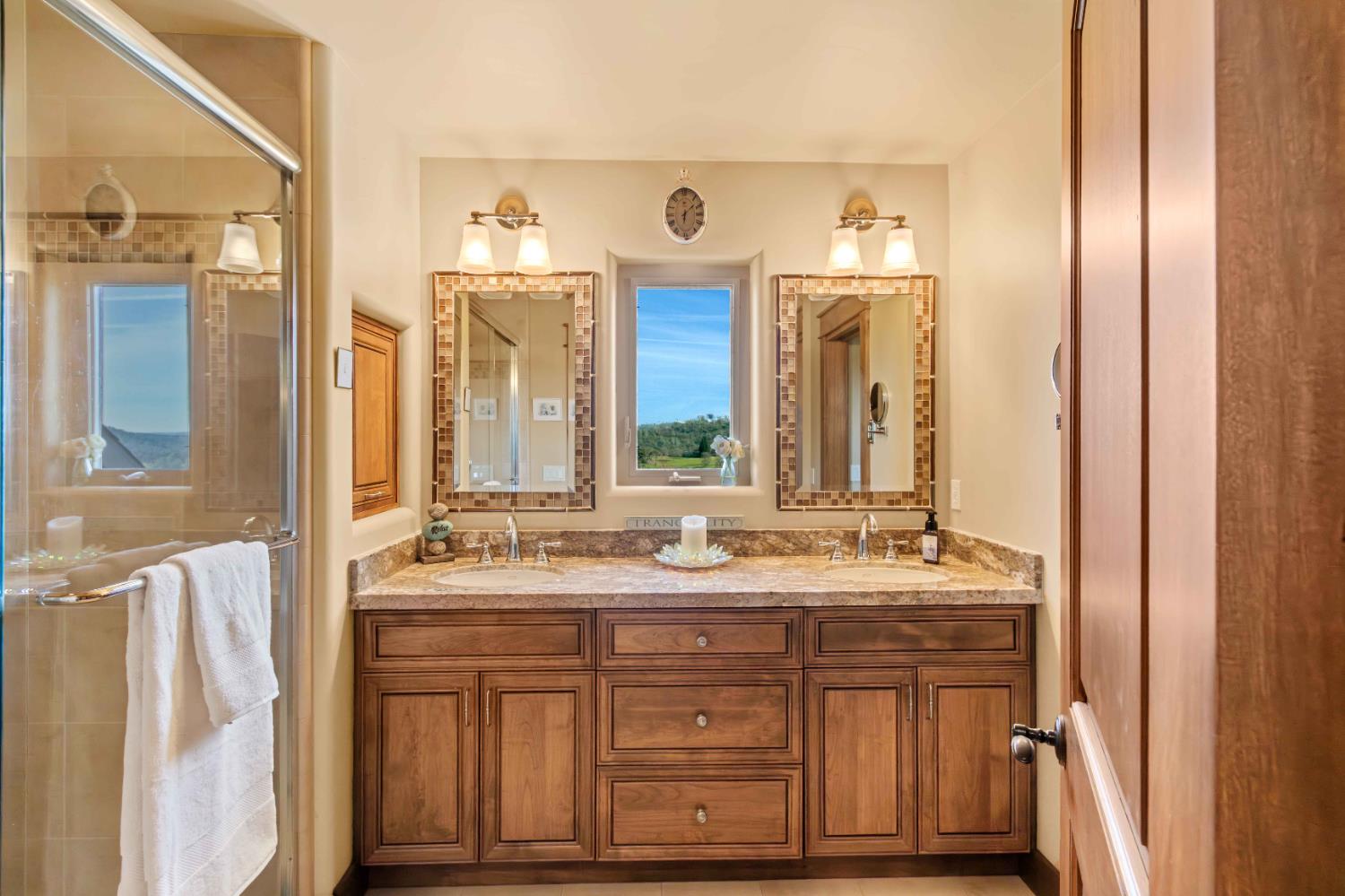 5390 Lost Creek Road Shingle Springs, CA 95682 - Photo 30 of 81 Upstairs bathroom with dual sinks.