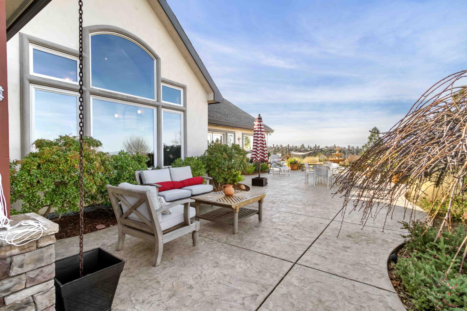 5390 Lost Creek Road Shingle Springs, CA 95682 - Photo 40 of 81 Patio outside the living room windows.