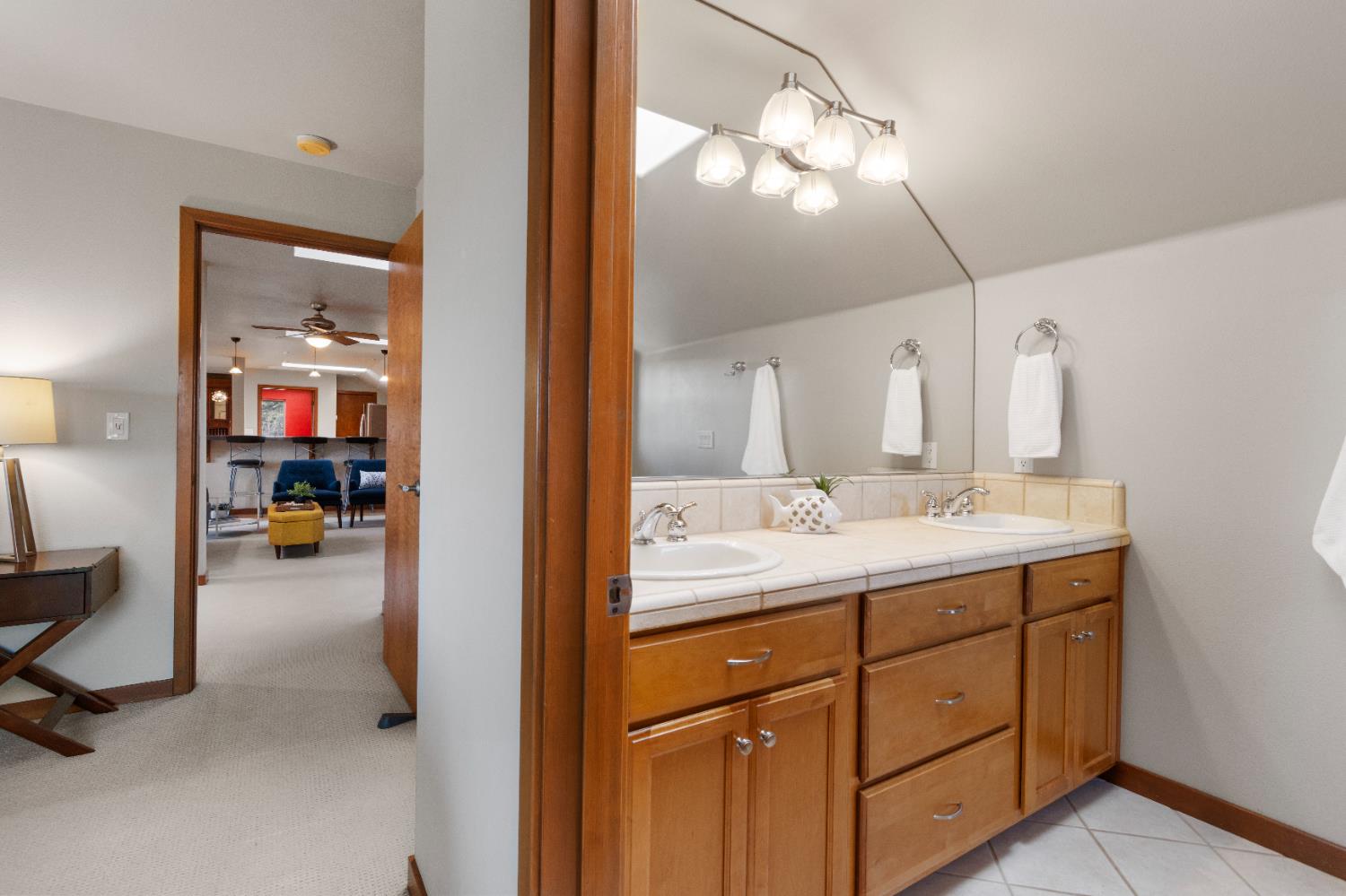 5390 Lost Creek Road Shingle Springs, CA 95682 - Photo 72 of 81 Full bathroom with dual sinks.