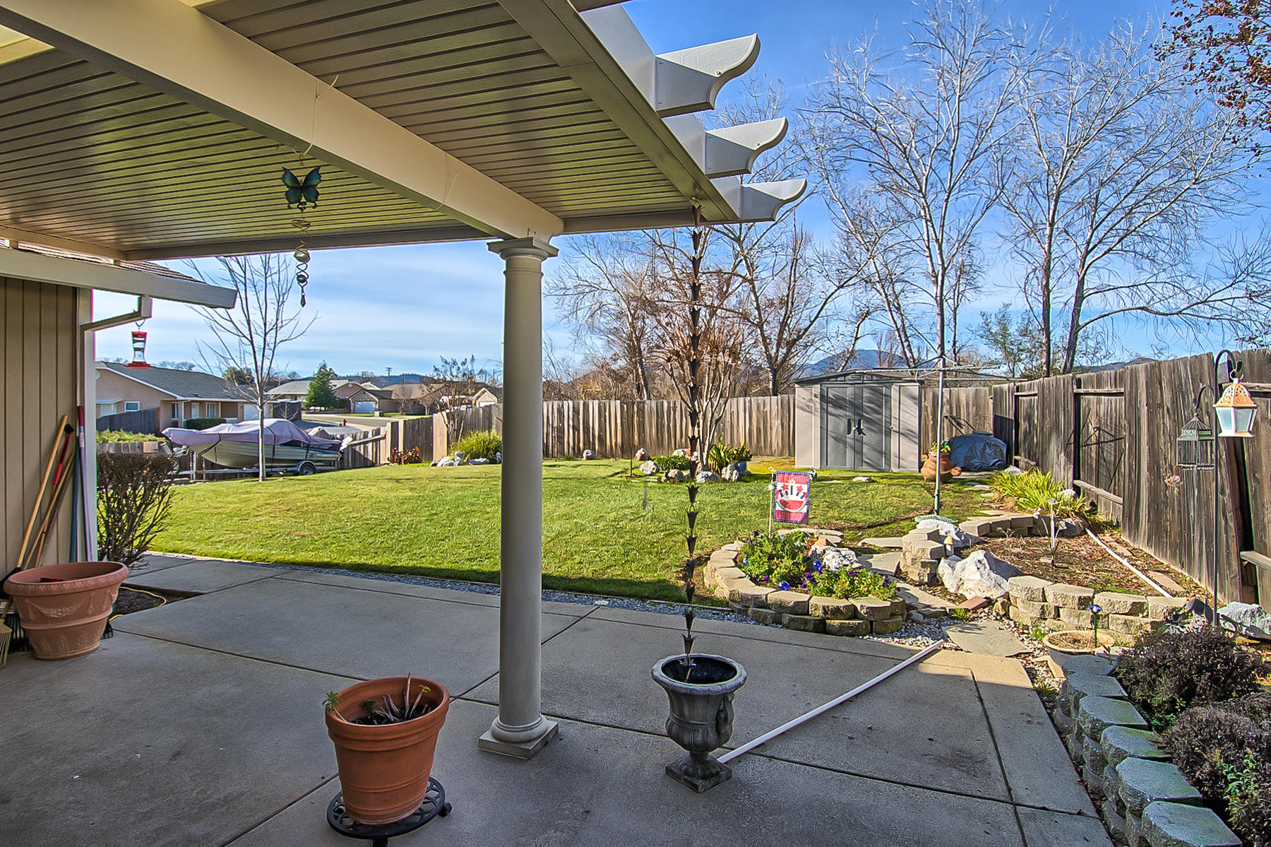 11326 Puffin Way Redding, CA 96003 - Photo 22 of 26 a view of outdoor space yard deck and patio