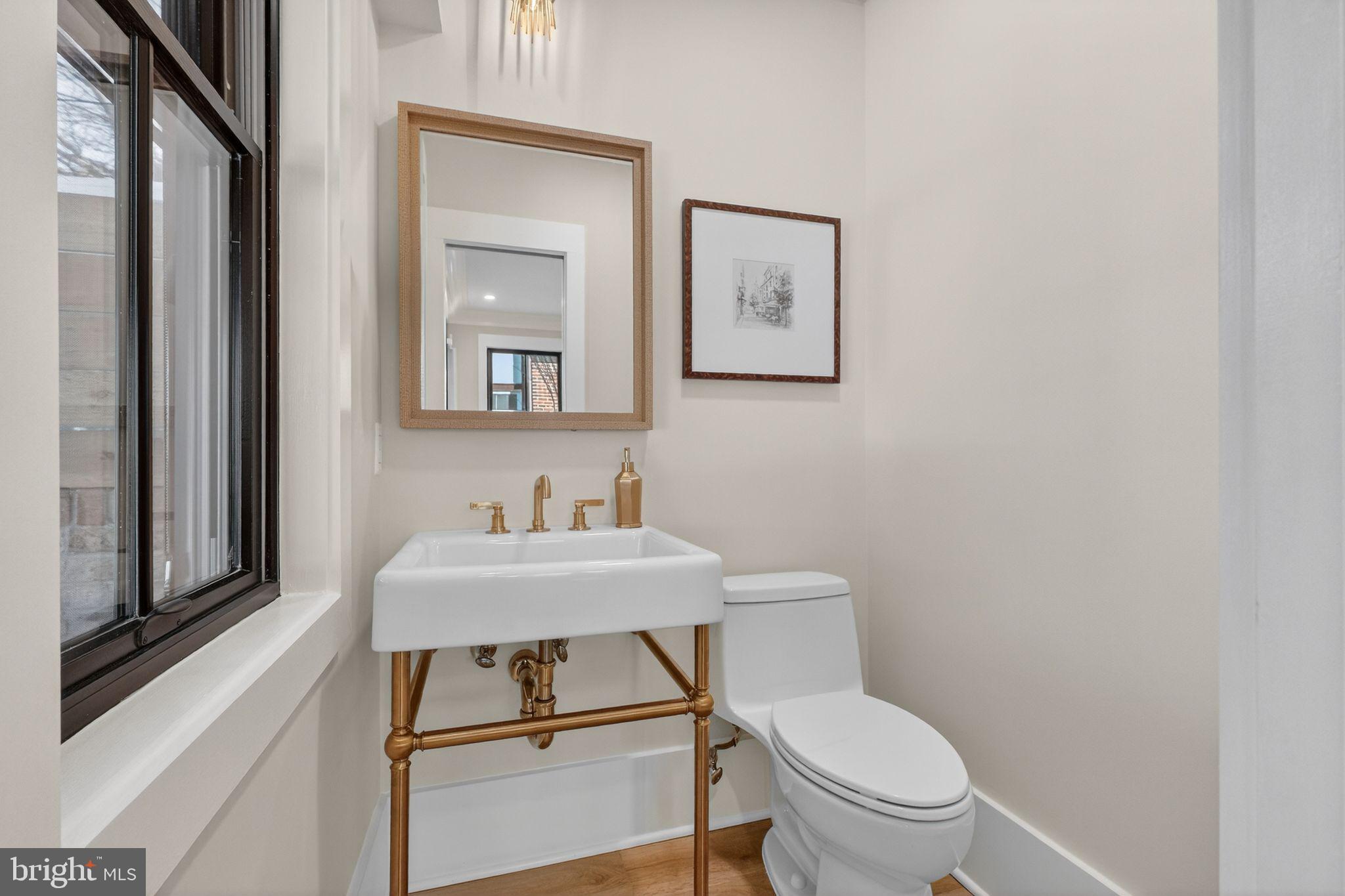 4121 Military Road Northwest Washington, DC 20015 - Photo 12 of 50 Powder Room on Main Floor
