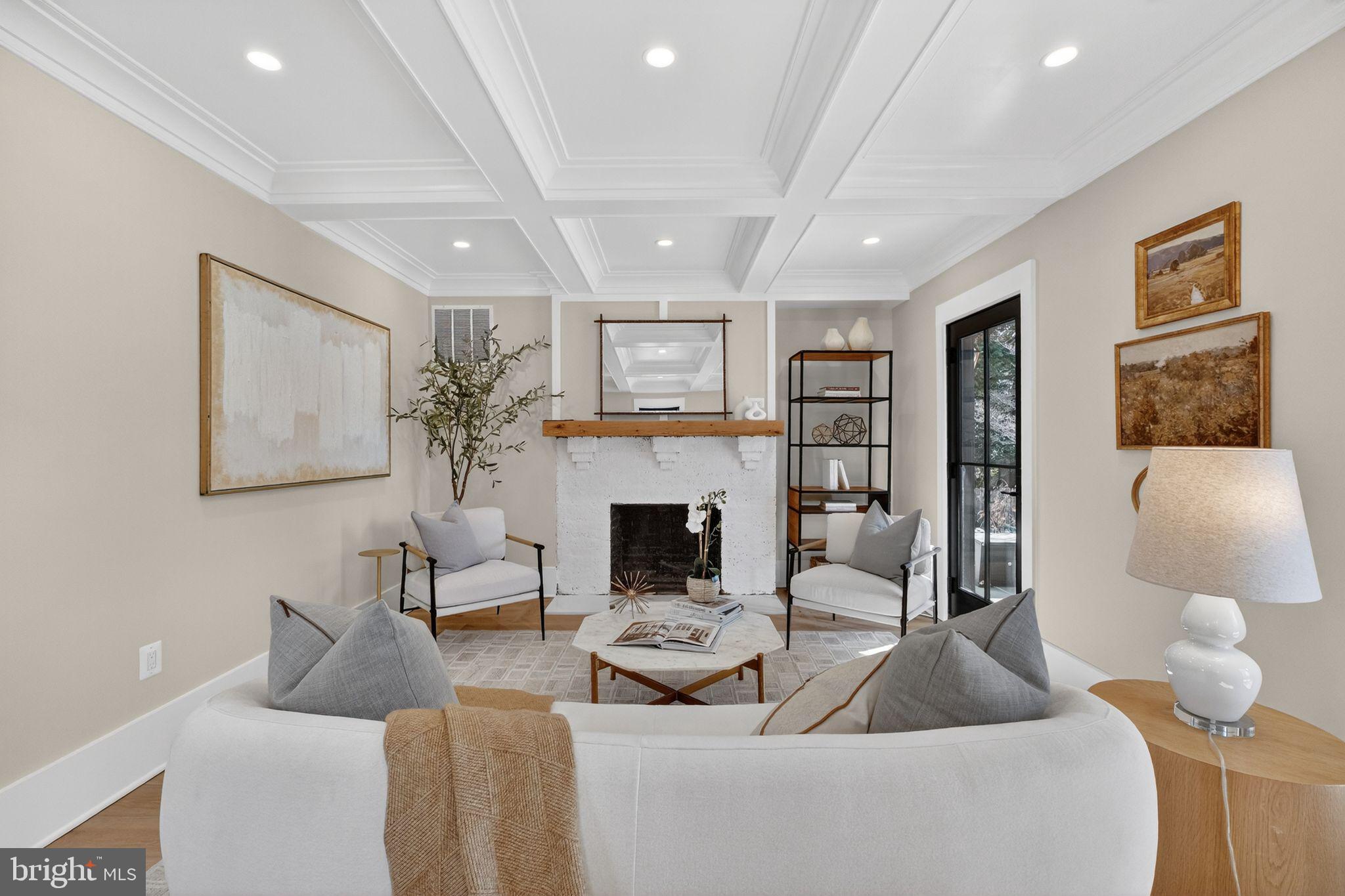 4121 Military Road Northwest Washington, DC 20015 - Photo 2 of 50 Wood-burning fireplace, too