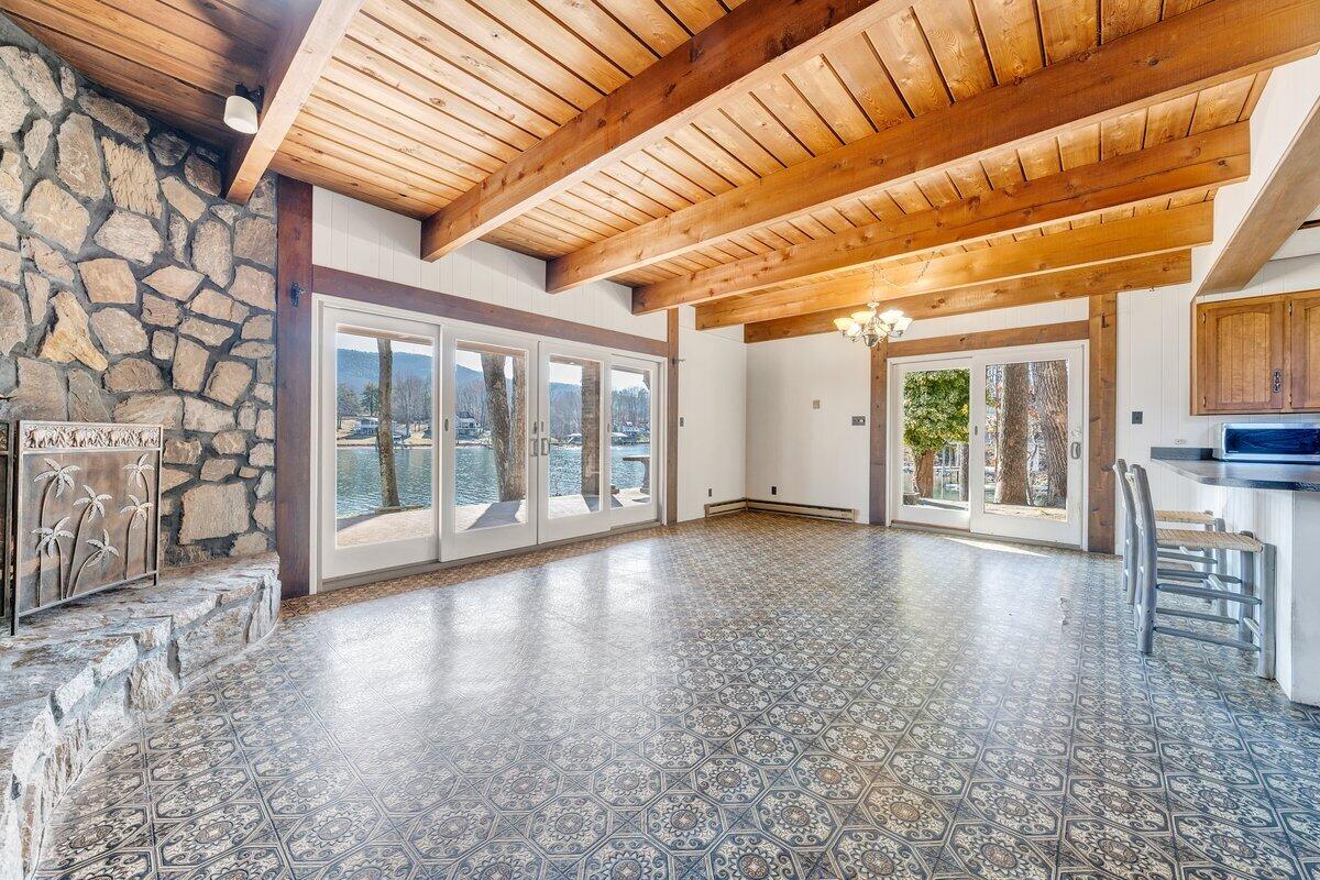 188 Hardy Court Penhook, VA 24137 - Photo 9 of 114 a view of livingroom with furniture and floor to ceiling window