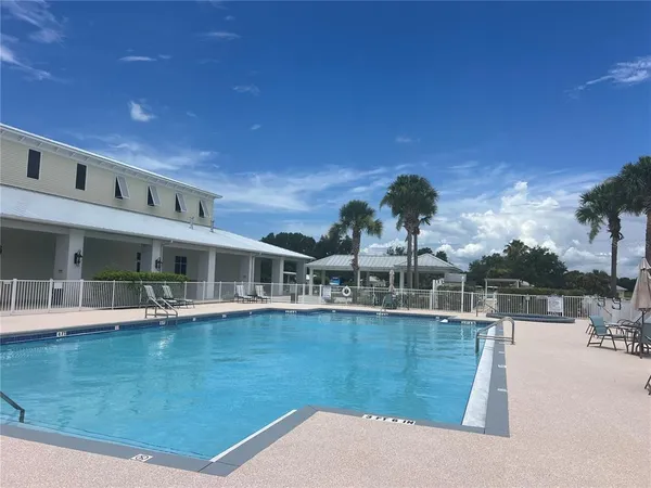 a view of a house with pool