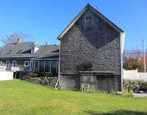 331 Port Clyde Road Tenants Harbor, ME 04860 - Photo 25 of 25 Exterior Back. Exterior of barn,...