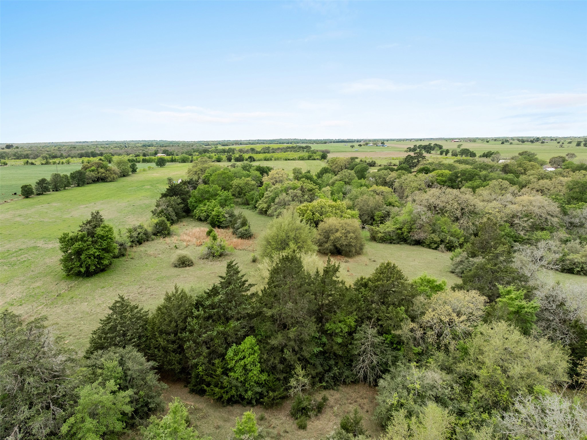 433 County Road 433 Dime Box, TX 77853 - Photo 14 of 23 an aerial view of a houses with outdoor space and trees all around