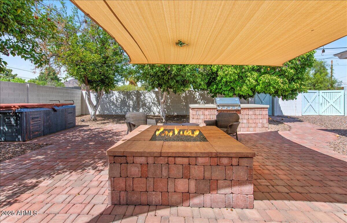 6520 East Osborn Road Scottsdale, AZ 85251 - Photo 19 of 21 a view of outdoor space with seating area