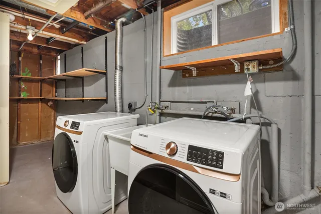 a bathroom with a toilet and a sink