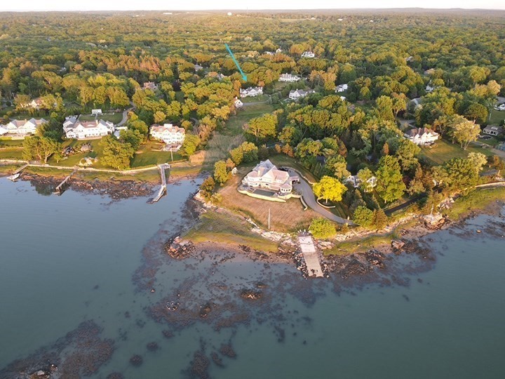 10 R Martins Lane Hingham, MA 02043 - Photo 40 of 40 an aerial view of residential houses with outdoor space