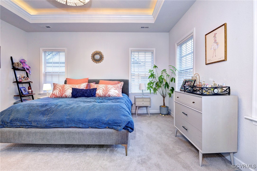 325 Martin Farm Road Yorktown, VA 23692 - Photo 21 of 50 Bedroom featuring ornamental molding, multiple win