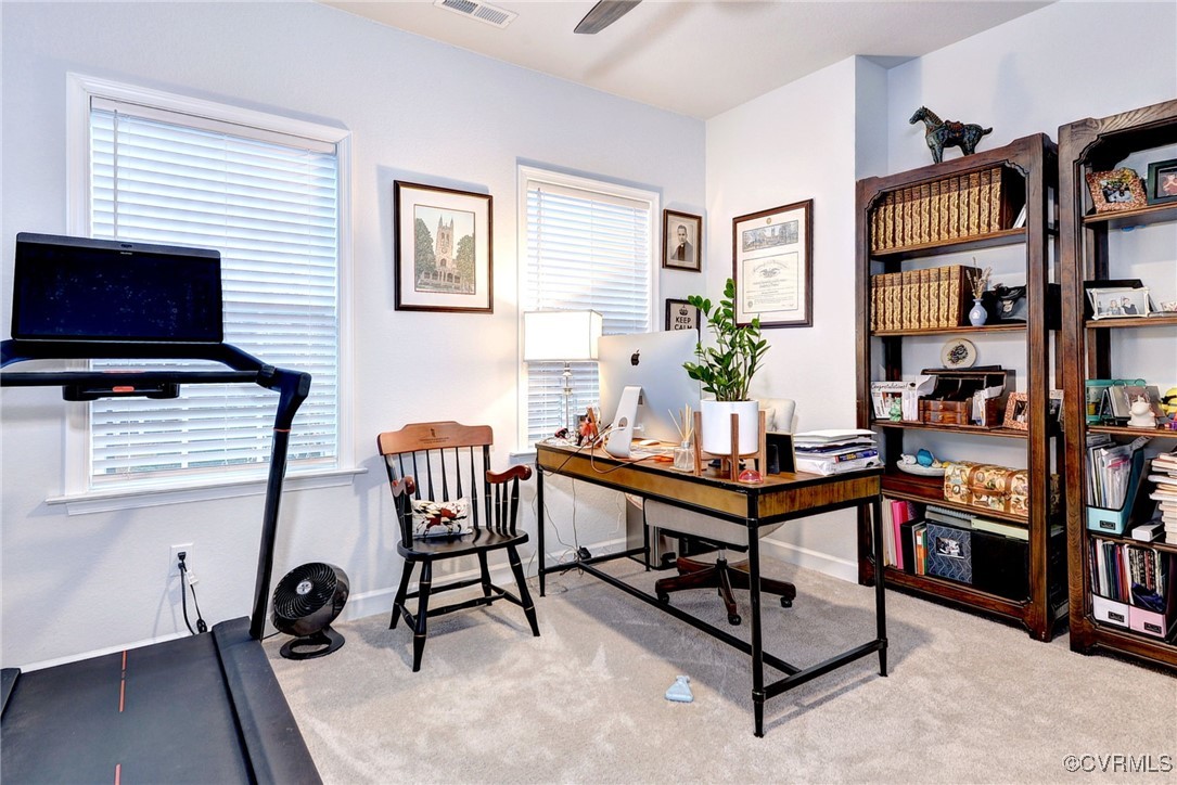 325 Martin Farm Road Yorktown, VA 23692 - Photo 29 of 50 Office with light carpet