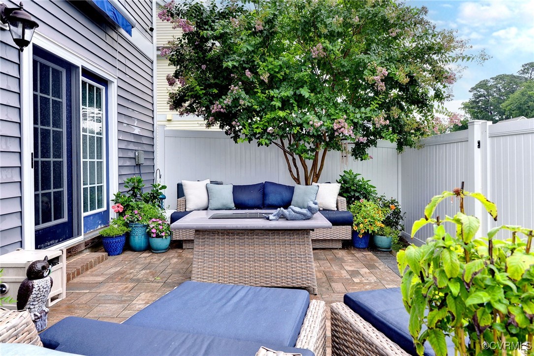 325 Martin Farm Road Yorktown, VA 23692 - Photo 34 of 50 View of patio featuring outdoor lounge area