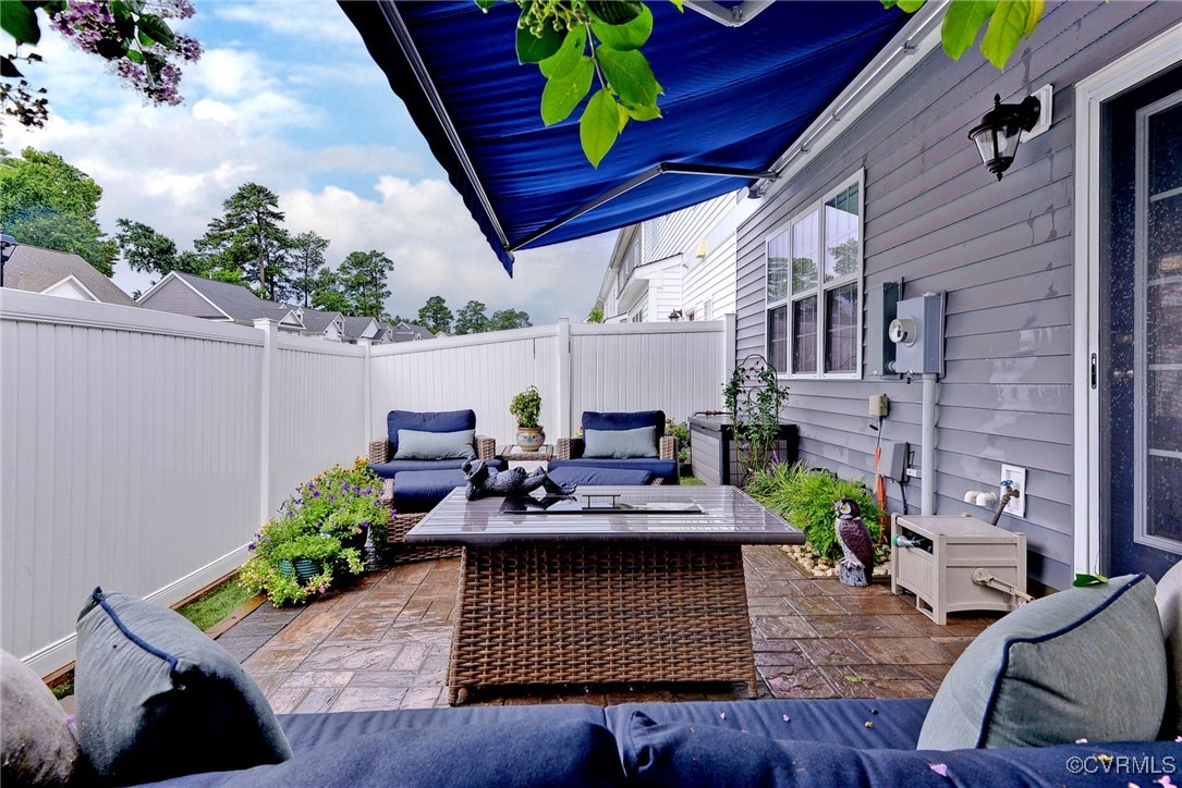 325 Martin Farm Road Yorktown, VA 23692 - Photo 38 of 50 View of patio / terrace featuring an outdoor livin