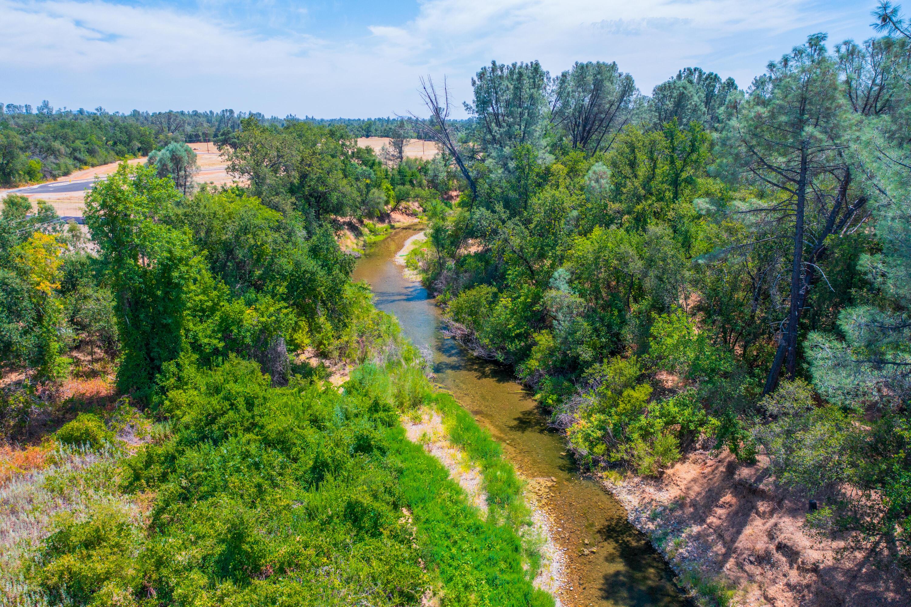 9851 Forgotten Trail Redding, CA 96003 - Photo 33 of 35 Creek/Drone