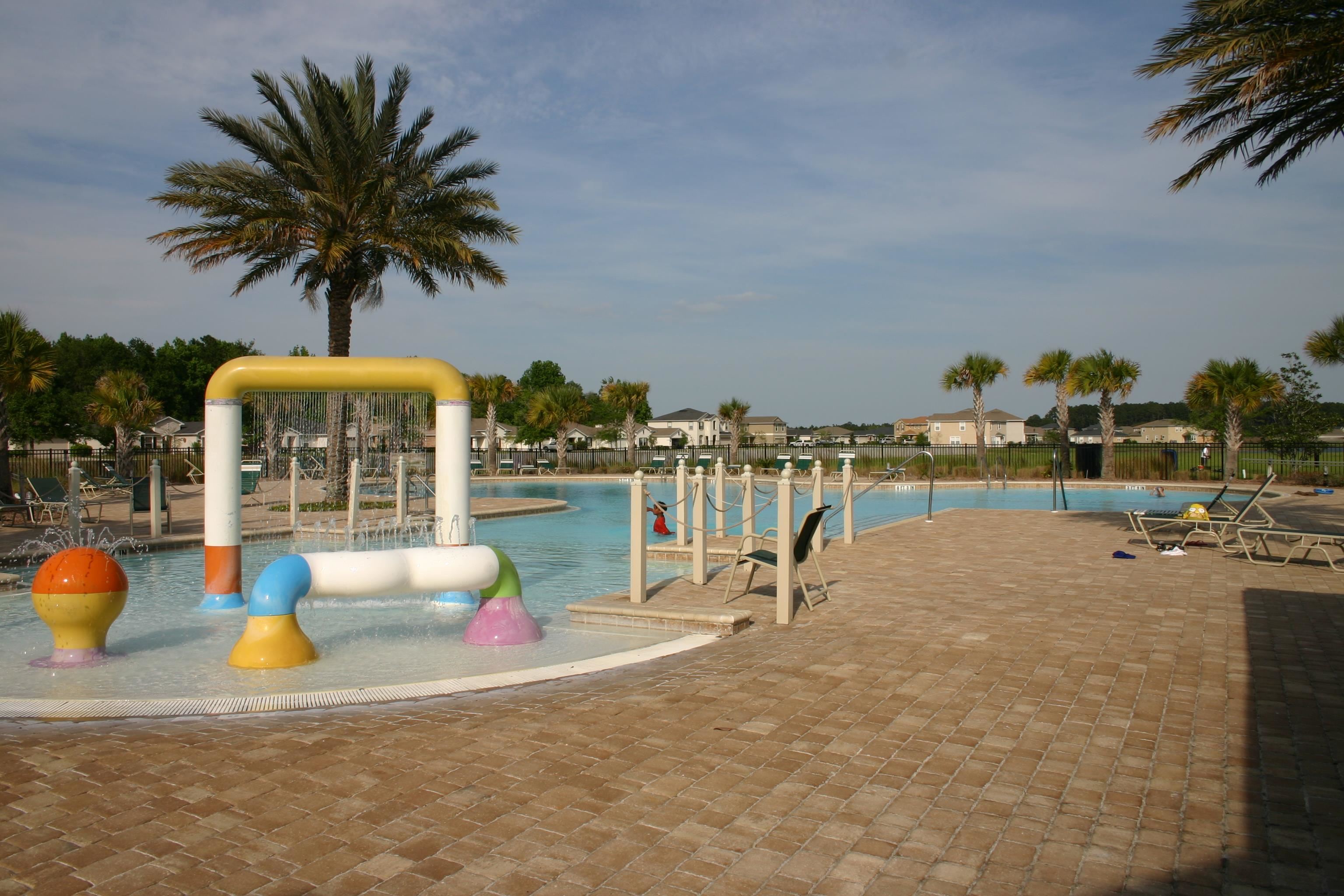 137 Buck Run Way St. Augustine, FL 32092 - Photo 17 of 21 a view of a swimming pool with a patio and a tub