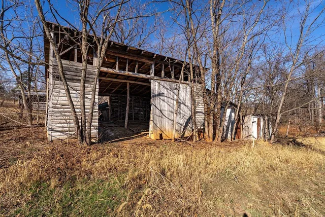 a view of a house with a large tree