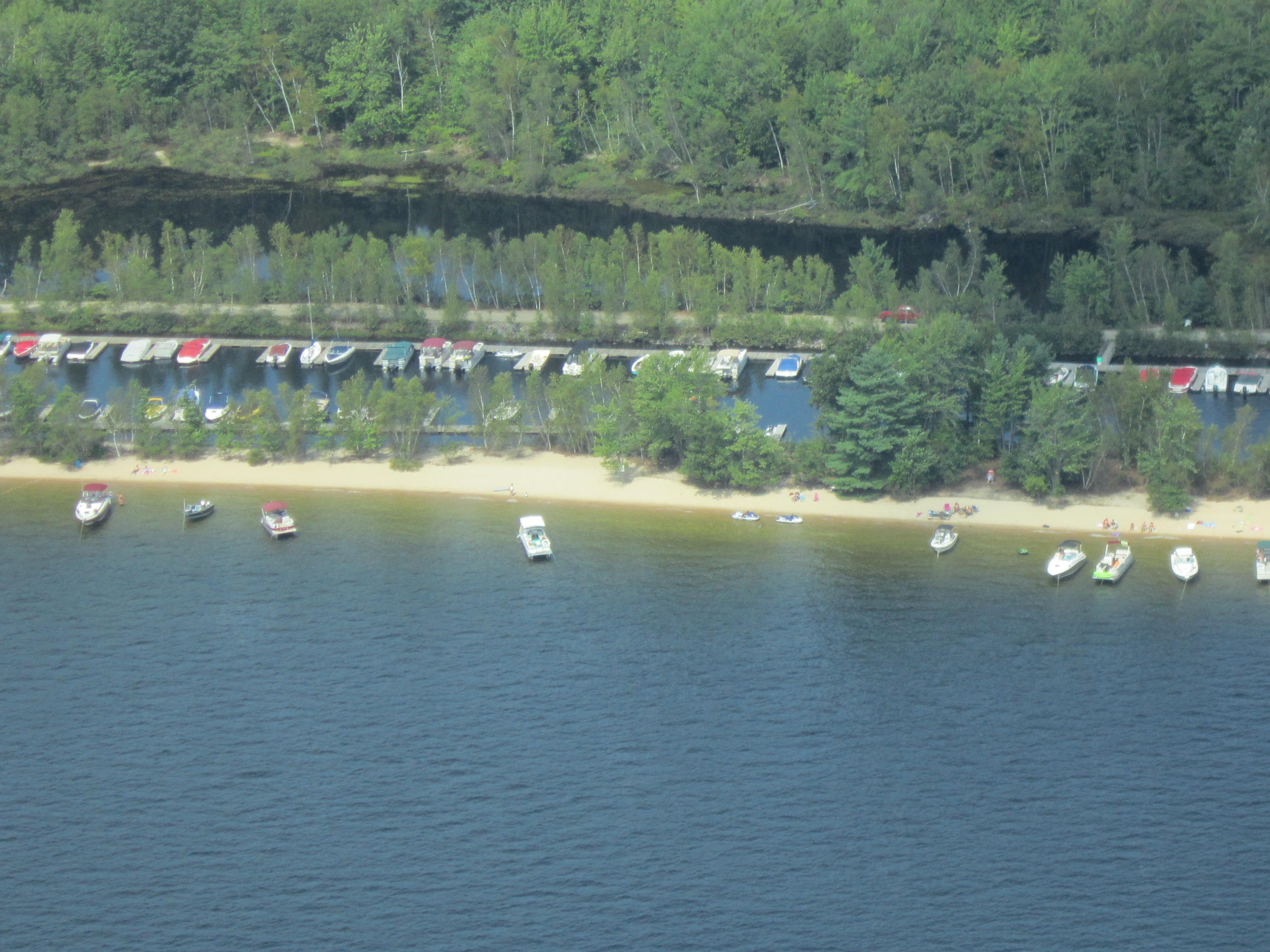 878 Sunset Road Standish, ME 04084 - Photo 14 of 30 aerial of Long Beach marina