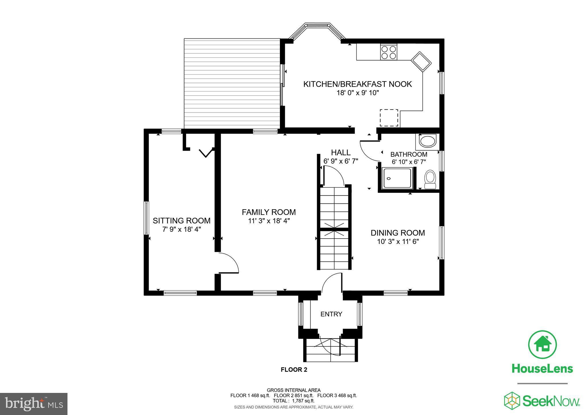 9304 Glenville Road Silver Spring, MD 20901 - Photo 33 of 35 Main level floorplan