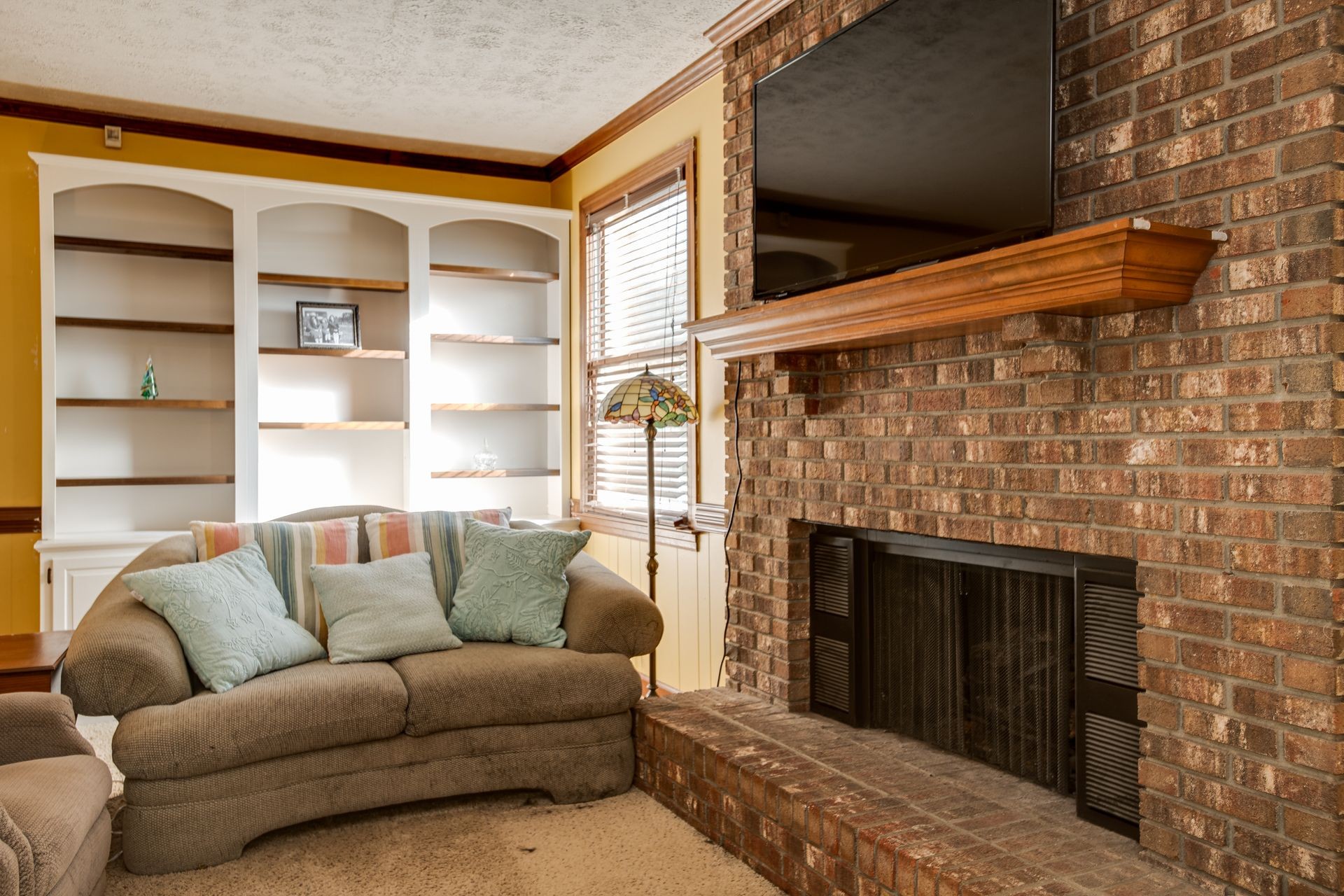 101 Pinehurst Drive Franklin, TN 37069 - Photo 14 of 41 a living room with furniture and a fireplace