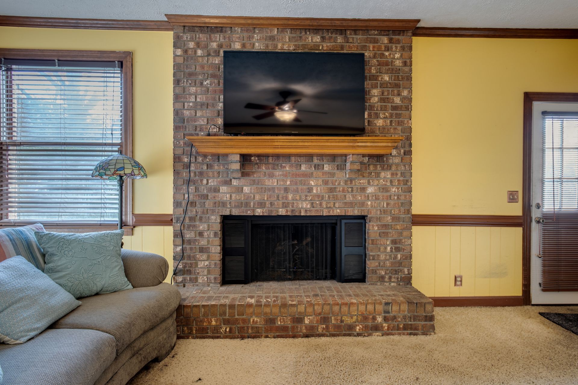 101 Pinehurst Drive Franklin, TN 37069 - Photo 17 of 41 a living room with furniture and a fireplace