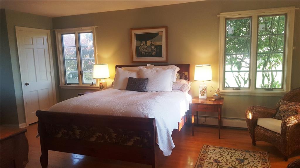 160 Caven Road Ligonier, PA 15658 - Photo 8 of 20 Spacious master bedroom has ensuite full bath, plenty of closet space and gorgeous light from sunrise to sunset. The bedroom is located conveniently away from the other bedrooms, next to the den, which leads to the large stone patio.