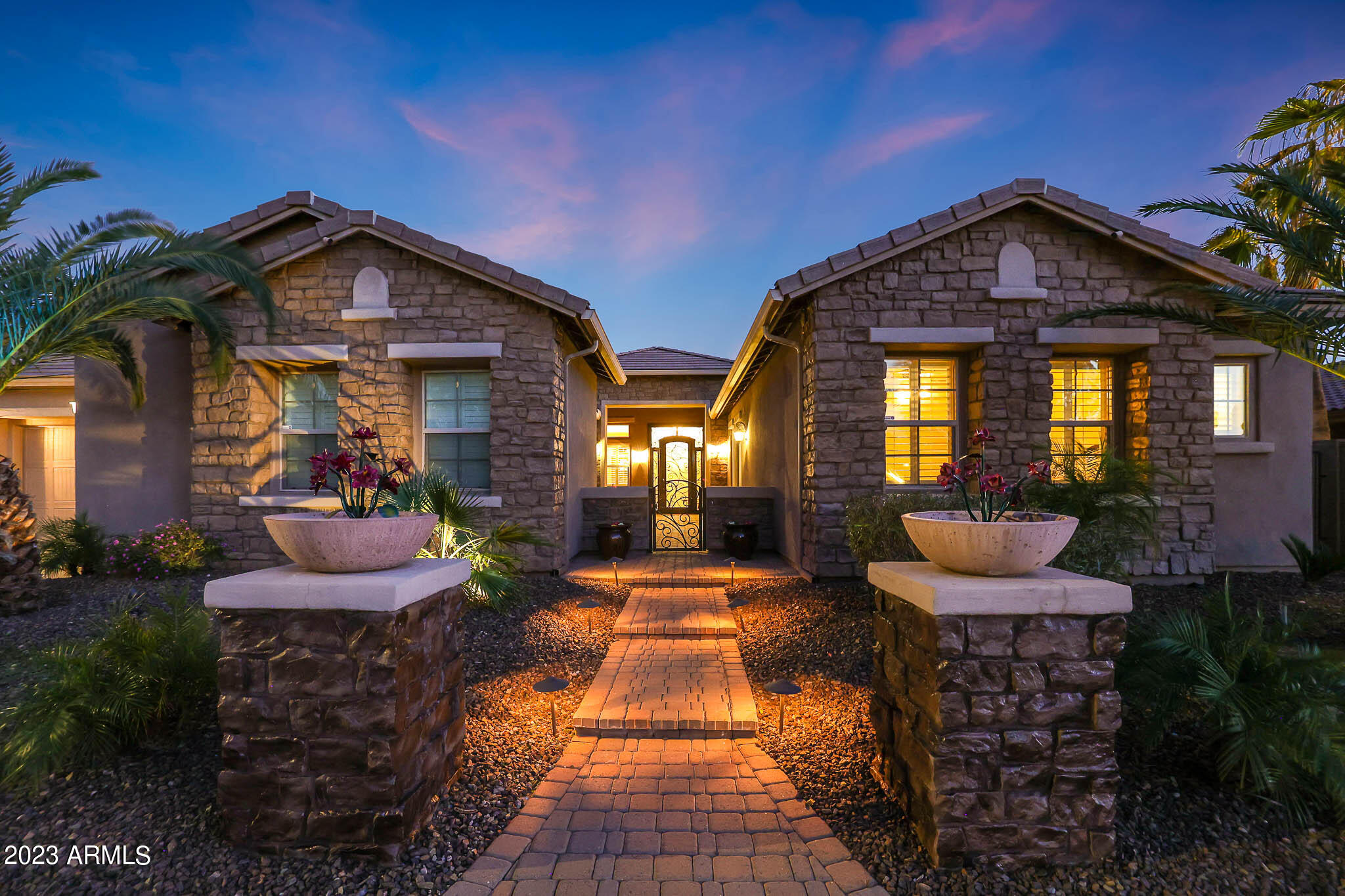 4935 West Yearling Road Phoenix, AZ 85083 - Photo 12 of 57 a front view of a house
