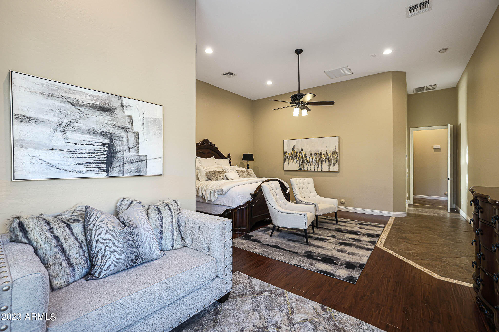 4935 West Yearling Road Phoenix, AZ 85083 - Photo 35 of 57 a living room with furniture and a table
