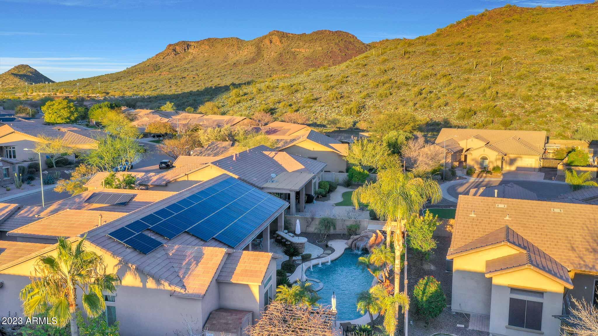 4935 West Yearling Road Phoenix, AZ 85083 - Photo 49 of 57 a view of a house with a mountain