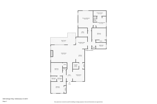 $529,900 | 3255 Salinger Way, Tallahassee, FL 32311