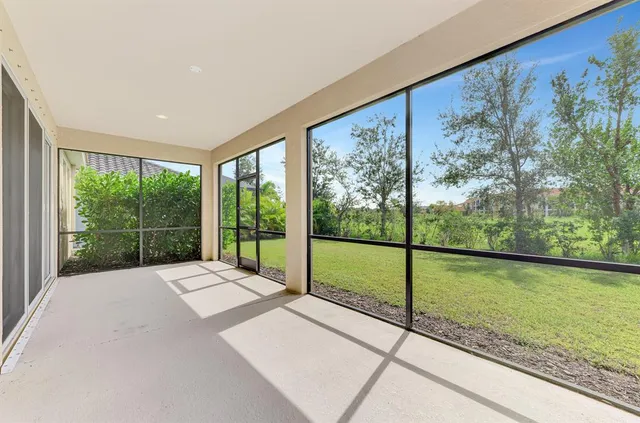 a view of a room with window