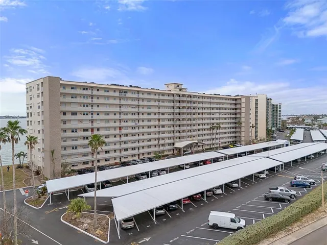 a view of a city with tall buildings