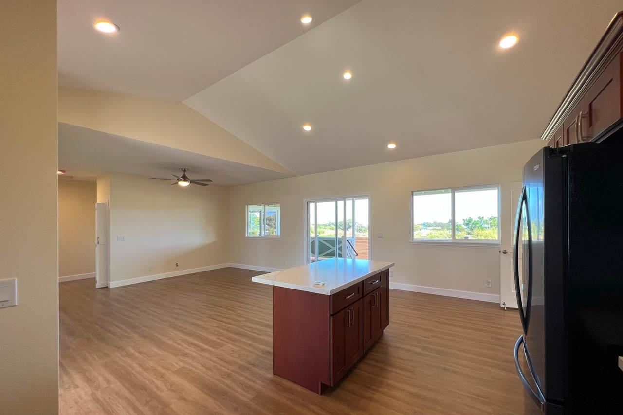 2728 Kaupakalua Road, Unit B Haiku, HI 96708 - Photo 12 of 29 a large hall with lots of counter space and windows
