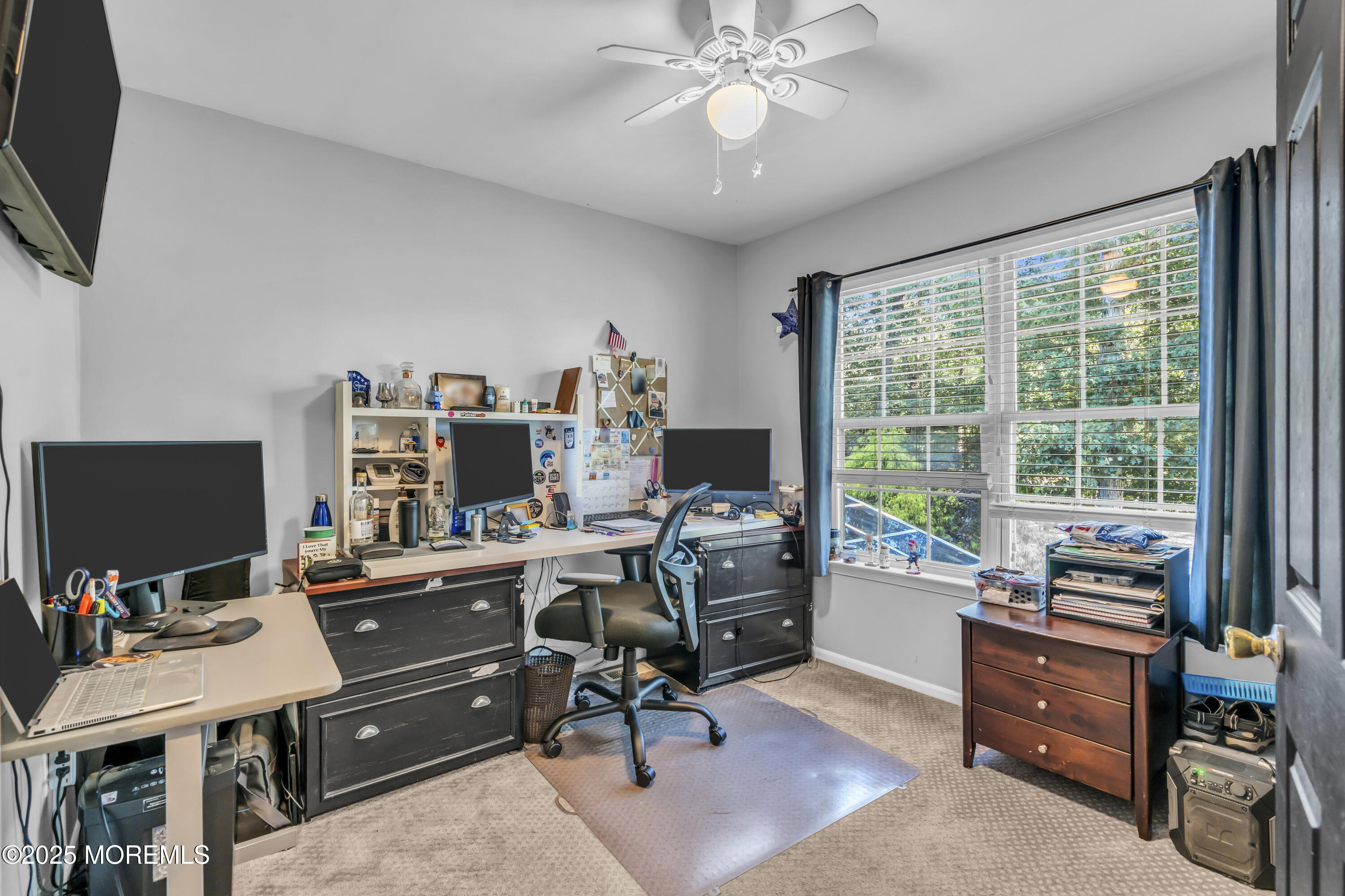 1 Sun Hollow Road Howell, NJ 07731 - Photo 23 of 47 a view of a workspace with furniture and a window