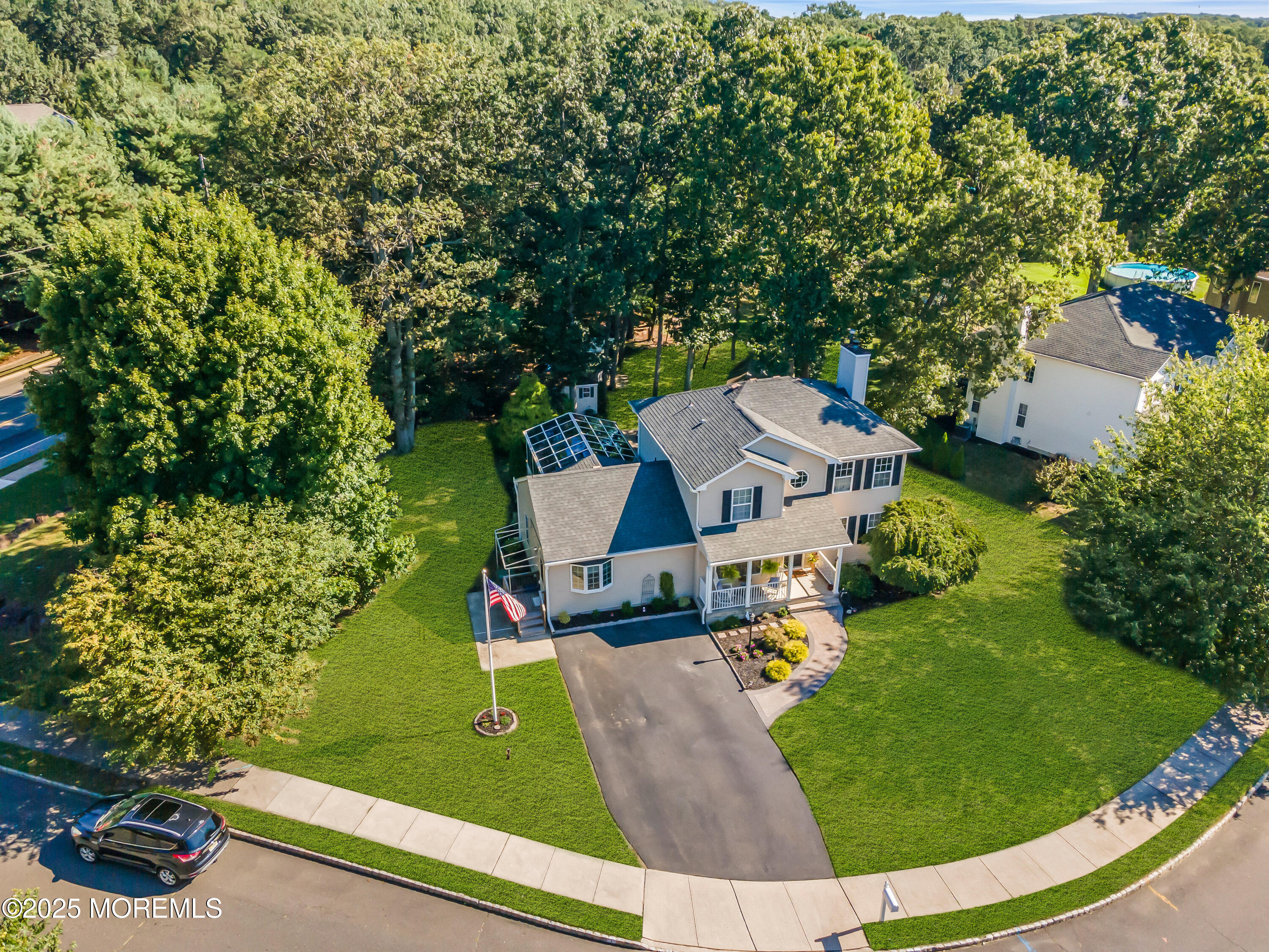 1 Sun Hollow Road Howell, NJ 07731 - Photo 42 of 47 an aerial view of a house