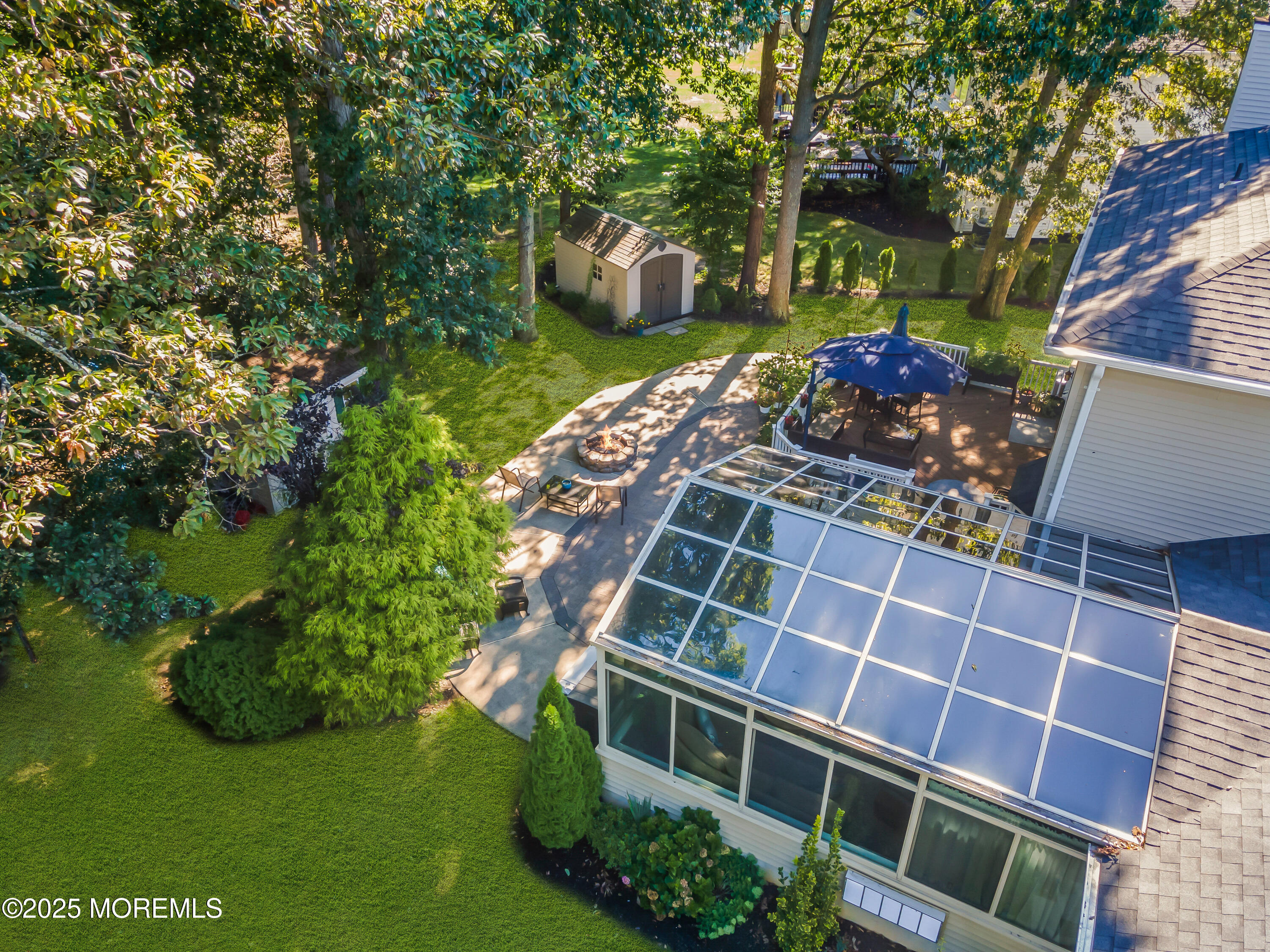 1 Sun Hollow Road Howell, NJ 07731 - Photo 45 of 47 a aerial view of a house
