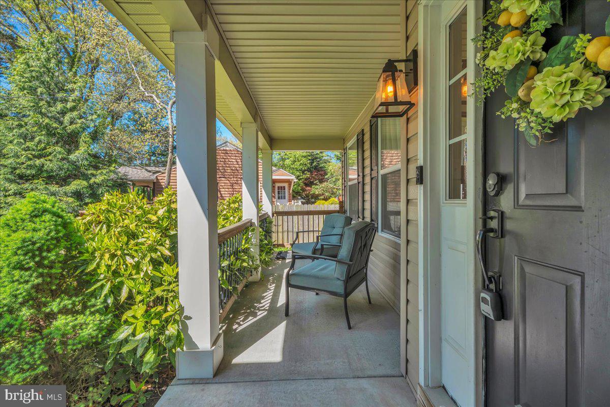 11 Evergreen Road Mount Laurel, NJ 08054 - Photo 5 of 49 Charming porch with lush greenery.
